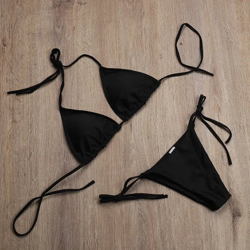 Costum de baie din două piese ''Black Blaster'' - Zappy Fashion Romania