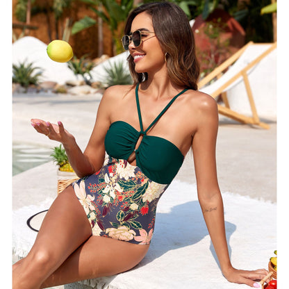 Costum de baie întreg Green Vibe