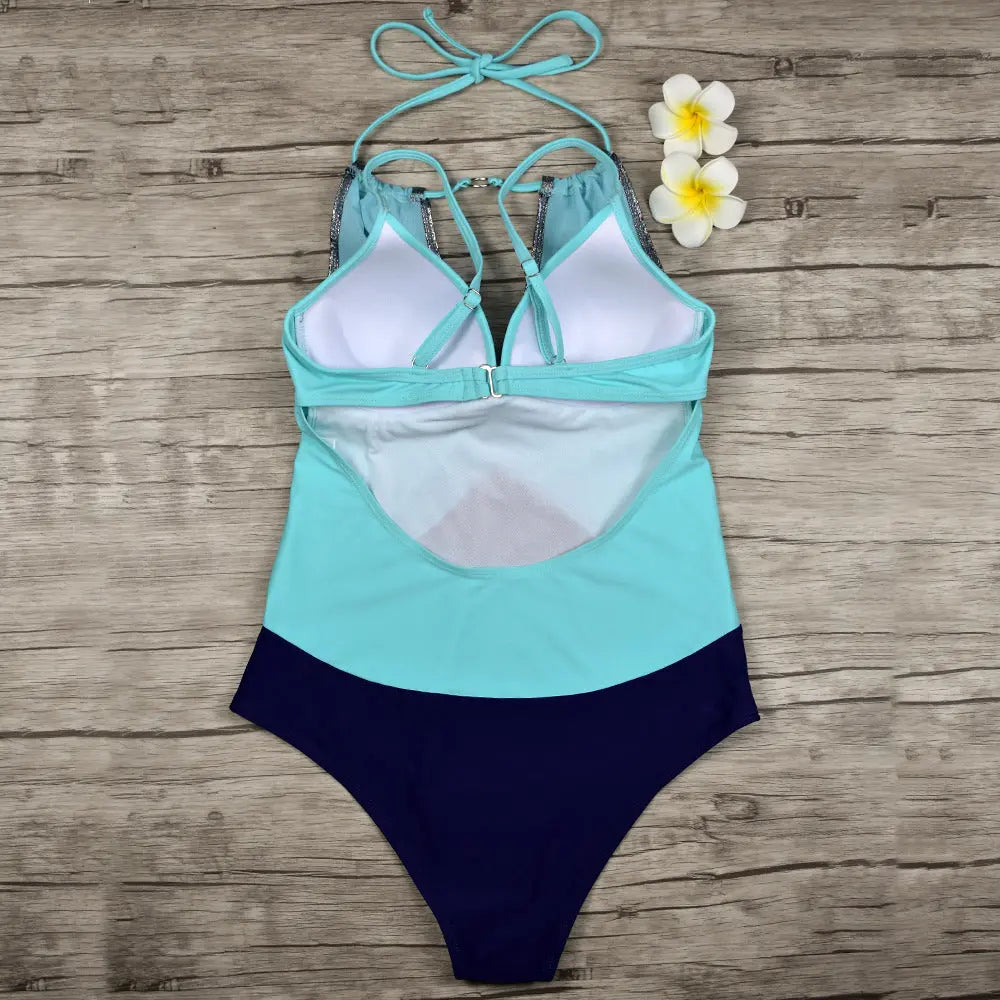 Costum de baie întreg ''Pearl'' - Zappy Fashion Romania