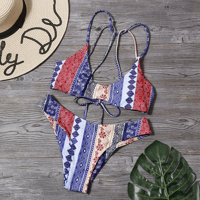 Costum de baie din două piese ''Fiber'' - Zappy Fashion Romania