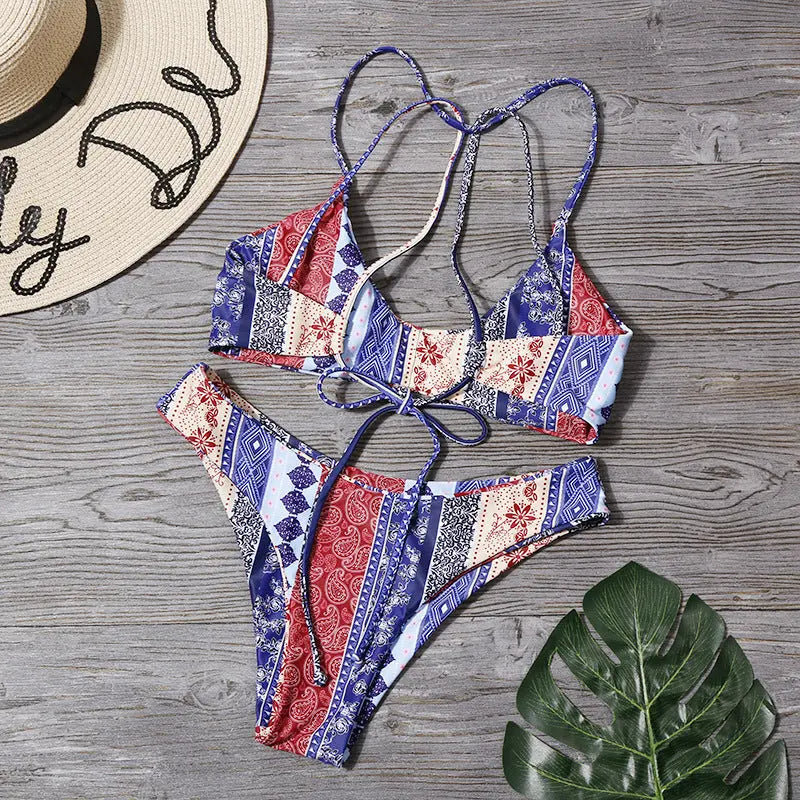 Costum de baie din două piese ''Fiber'' - Zappy Fashion Romania
