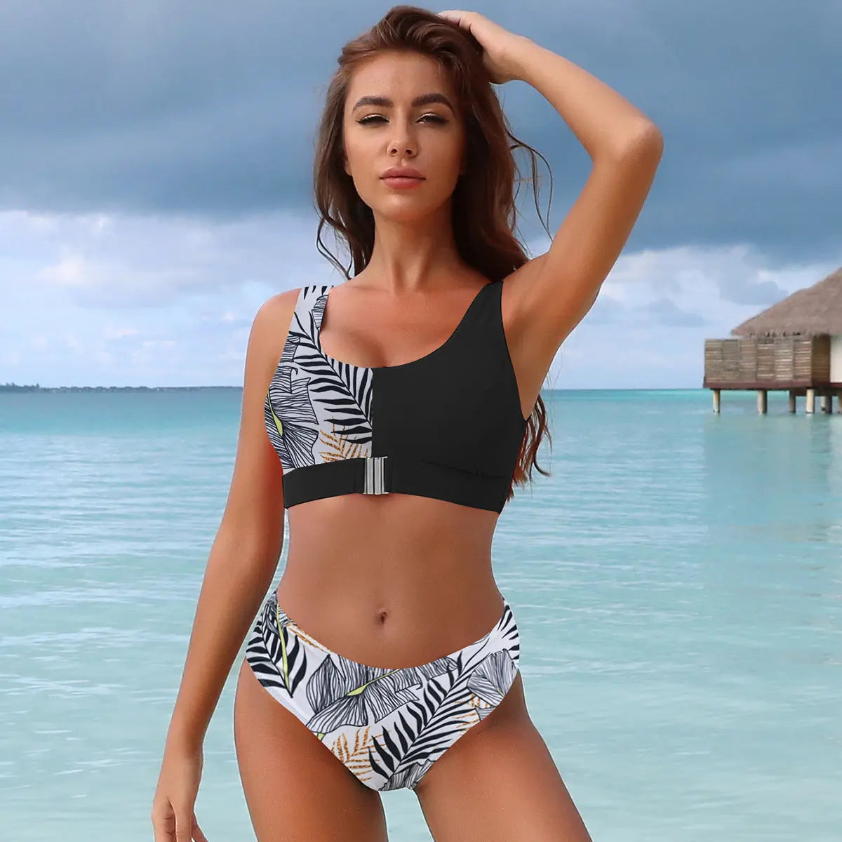 Costum de baie din două piese ''Monaco'' - Zappy Fashion Romania