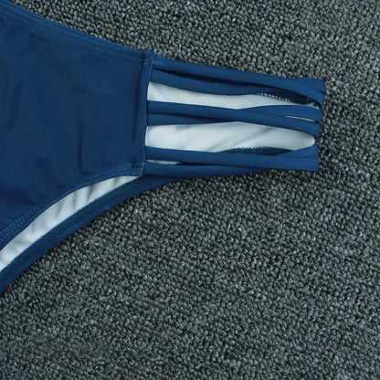 Costum de baie din două piese ''Barbell'' - Zappy Fashion Romania