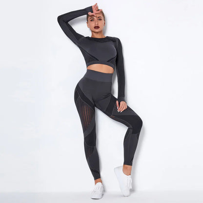 Set sport din 2 piese pentru femei ''Sculpt'' - Zappy Fashion Romania
