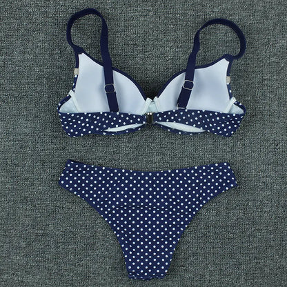 Costum de baie din două piese ''Blue Points'' - Zappy Fashion Romania