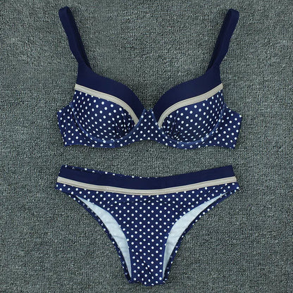 Costum de baie din două piese ''Blue Points'' - Zappy Fashion Romania