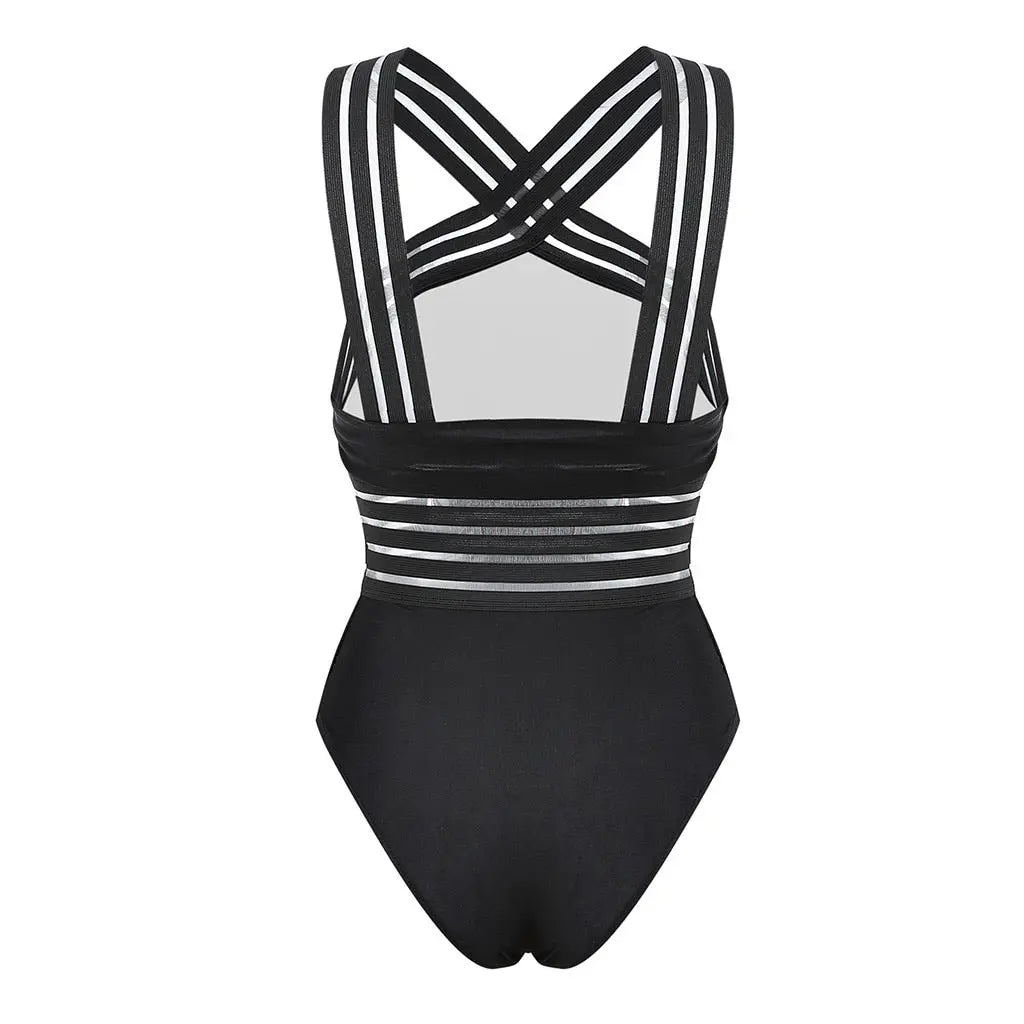 Costum de baie întreg ''Cross'' - Zappy Fashion Romania