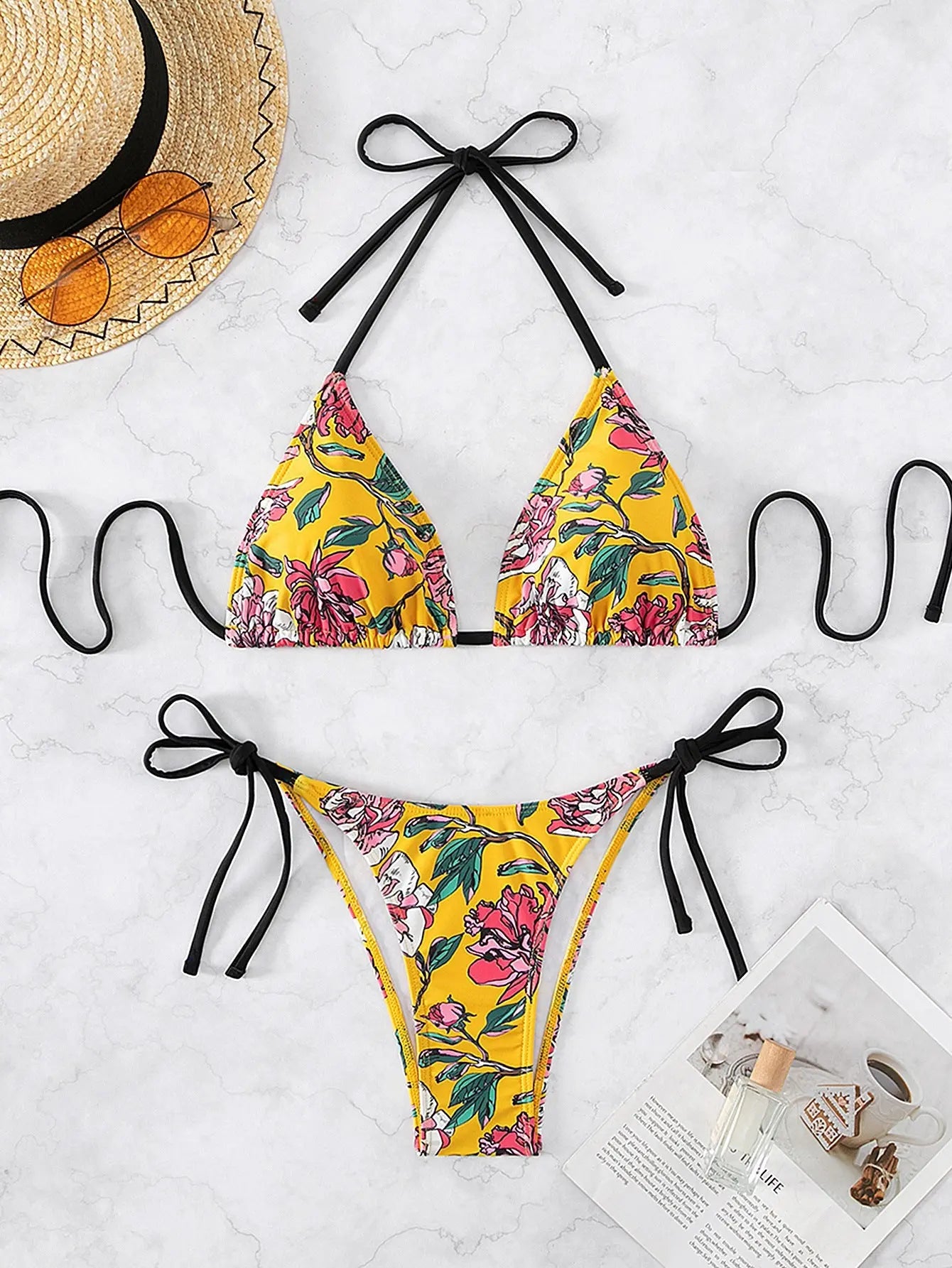 Costum de baie din două piese ''Terra'' - Zappy Fashion Romania
