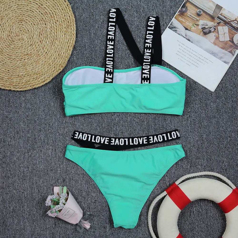 Costum de baie din două piese ''Admire'' - Zappy Fashion Romania