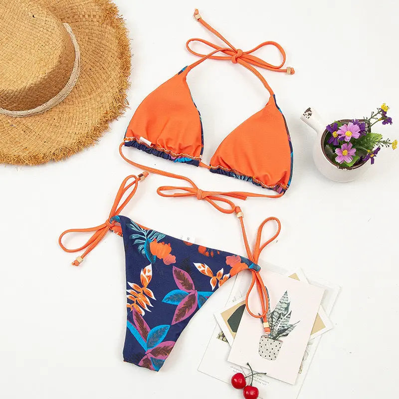 Costum de baie din două piese ''Lotus'' - Zappy Fashion Romania