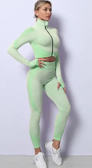 Set sport pentru femei din 3 piese ''Atlantic'' - Zappy Fashion Romania